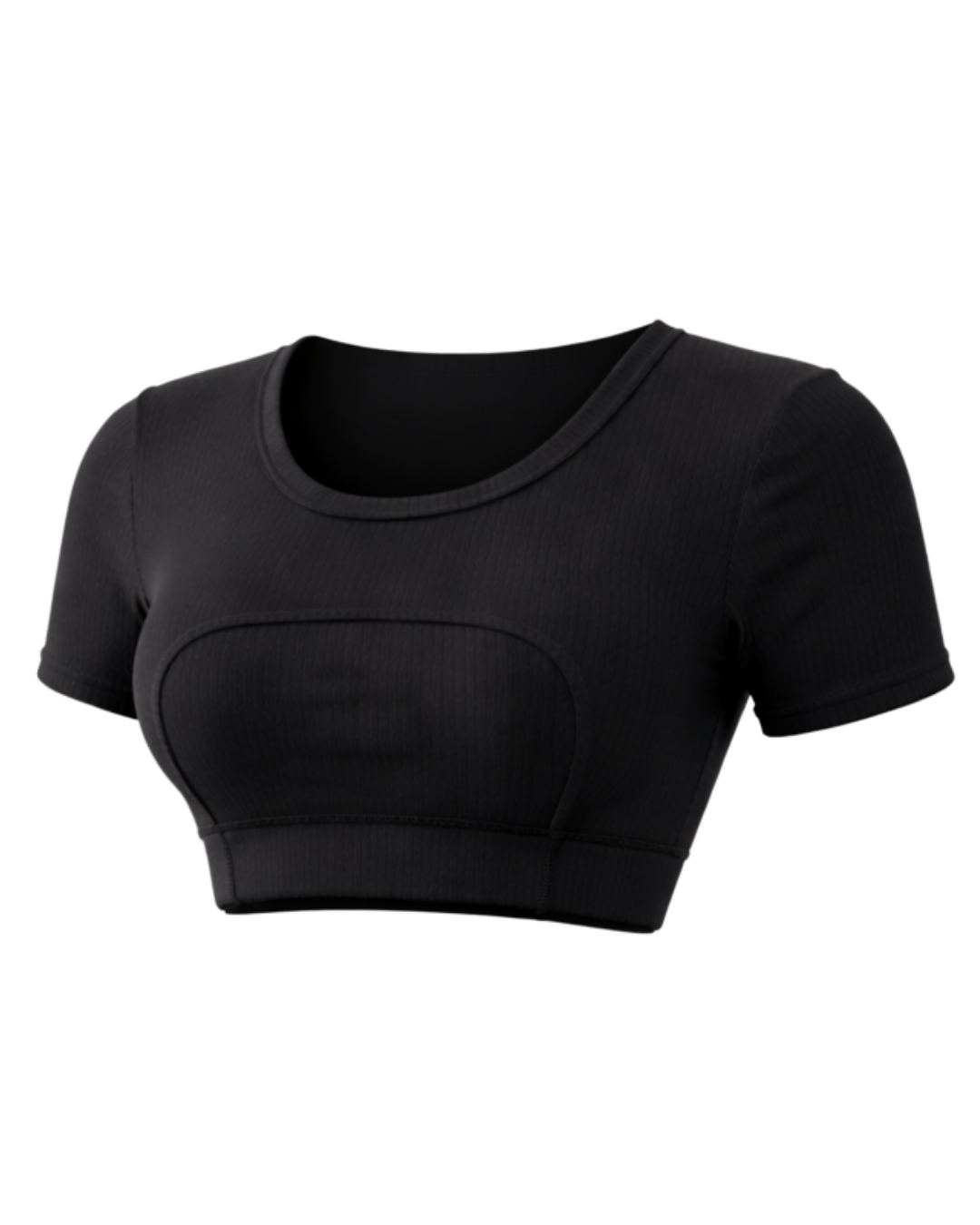 Lavani Fitted Crop Top