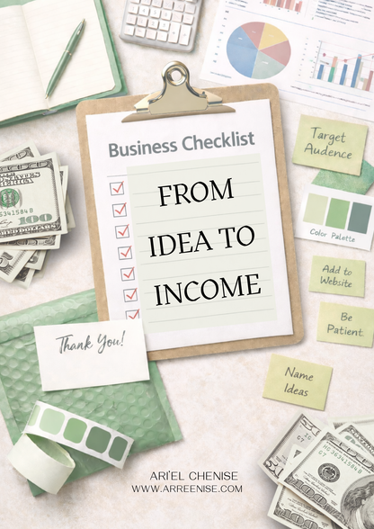 From Idea to Income (Instant Download)
